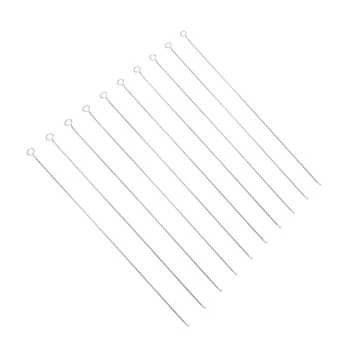 AUTSUPPL 10Pcs Stainless Steel Beading Needles Fine DIY Beading Accessories for Jewelry Making for Quick Bead Threading and Craft Projects