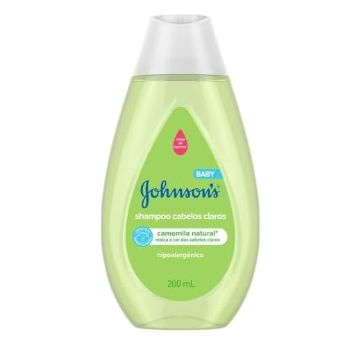 Shampoo Infantil Cabelos Claros, Johnson's, 200Ml