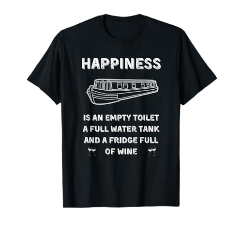 Funny Canal Boating Narrowboat Boat Continuous Cruiser T-Shirt