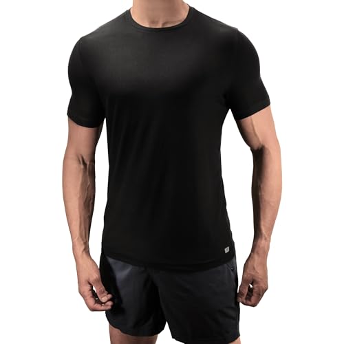 Lanky Llama (New) Aero Tee | Fit for Slim & Tall Slim Men | Lightweight Luxury Athleisure