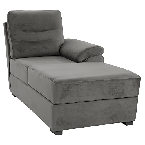 Image of Wakefit Sofa Set | 3 Year Warranty | Sofa 3 Seater, 3 Seater Sofa for Living Room, Wooden Sofa Set, 3 Seater + Right Aligned, Sofa for Living Room - Lounger(Fabric-Velvet : Tuscan Tan)