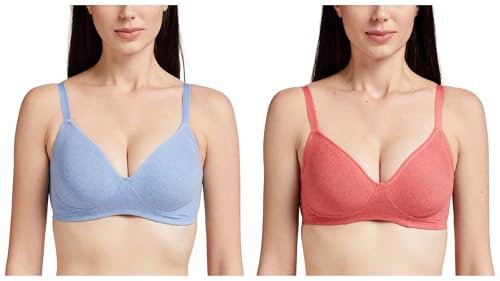 Image of Enamor Womens Non Padded Non Wired Full Coverage Every Day Bra