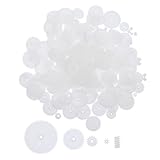 UPKOCH 1バッグの混装プラスチックギア 手作り玩具用ロボットギア 入り