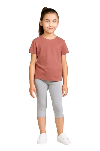 Image of CHARM N CHERISH Girls Cotton 3 /4th Leggings Pack of 1