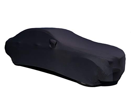 Ultraguard Stretch Satin Indoor Car Cover Compatible for Audi A3, S3, A4, S4 Sedan - The Ultimate Custom FIT (Black)