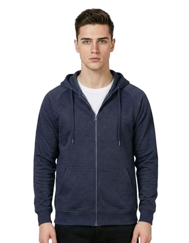 Image of AWG ALL WEATHER GEAR Hoodies for Men | Men's Solid Hooded Sweatshirt | Winter Wear | Pullover | Jackets for Men Stylish | Zipper Hooded Sweatshirt