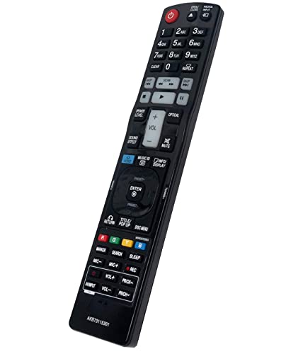 VINABTY Replacement Remote Control Fit for LG Blu-ray Disc Player HR536D HR537D HR558D HR559D HR698D HR699D Remote AKB73115301 - Image 2