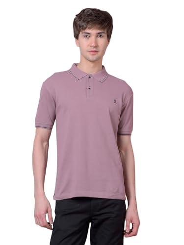 Image of Dollar Men's Pure Cotton Solid Green Color Polo T-Shirt