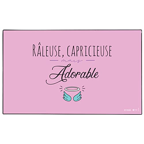 Viquel - Sous main de bureau enfant ou adulte - Protection de bureau Edition Limitée - Rose