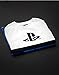 Playstation Kids T-Shirt Camo-Jungen blau weiß Logo Spiel Kurzarm Top 13-14 Jahre