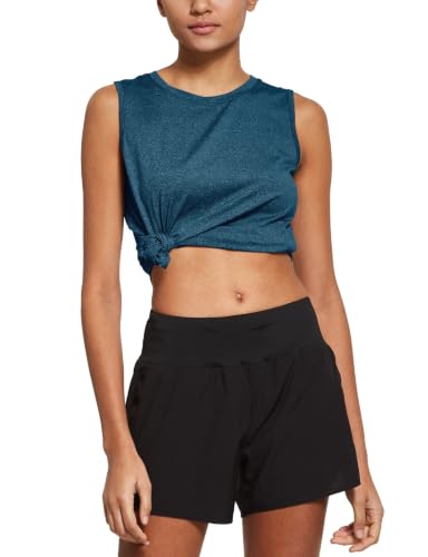Image of baleaf Women's Workout Tank Tops Sleeveless Quick Dry Running Shirts Lightweight Loose Fit for Yoga Athletic Gym
