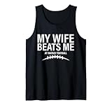 mia moglie mi batte a fantasy football player draft party pun canotta