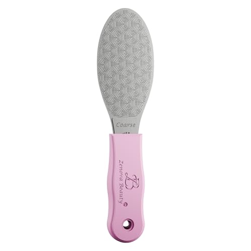 Stainless Steel Foot File with Silicone Grip –...