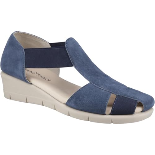 Dolly Shoe Navy Fleet & Foster : ballerines bleues pour femme confortables