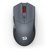 Redragon Wireless Gaming Mouse, Ultra-Light 26K DPI Gaming Mouse Tri-Mode Bluetooth Mouse Ergonomic Natural Grip Build, Full Programmable Buttons, Software Supports DIY Keybinds