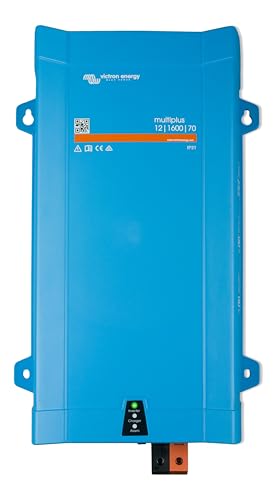 Victron Energy MultiPlus 1600VA 12-Voltios 230V Inversor de Onda sinusoidal Pura 70 amperios Cargador de batería
