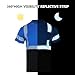 FONIRRA Hi Vis Safety T Shirt for Men Class 1 ANSI Reflective High Visibility Short Sleeves Work Shirt with Black Bottom Blue