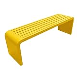 WRYsqbhjyb Edelstahl-gartenbank, Gartenbänke, Gartenbank Metall, Tragkraft 400 Kg, Bank...