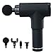 Produktbild LXVY Massagepistole, Massage Gun für Tiefe Gewebemuskulatur, Handmassagegerät Elektrische Deep Tissue Muskelmassagepistole mit 4 Massageköpfen und 32 Stufen Vibration Massagegerät,B