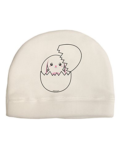 TOOLOUD Cute Easter Bunny Hatching Child Fleece Beanie Cap Hat White