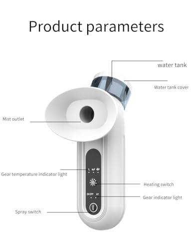 Portable Eye Mist Steamer for Dry Eye Relief & Hydration