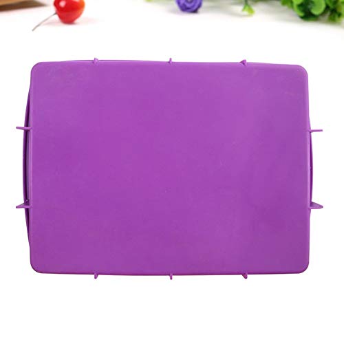 Milcraft Silicone Rectangular Cake Pans Easy Demoulding, 13 By 9-Inch,Purple,Non-Stick European-Grade Silicone #TOP1