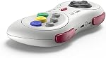 Manette Sans Fil Bluetooth Retro 8BitDo M30 pour Switch, PC Windows, MacOS, Android, Raspberry Pi avec Style Sega Genesis & Sega Mega Drive (Blanc)