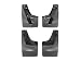 WeatherTech Custom MudFlaps for Chevrolet Tahoe - Front & Rear Set Black (110038-120038)