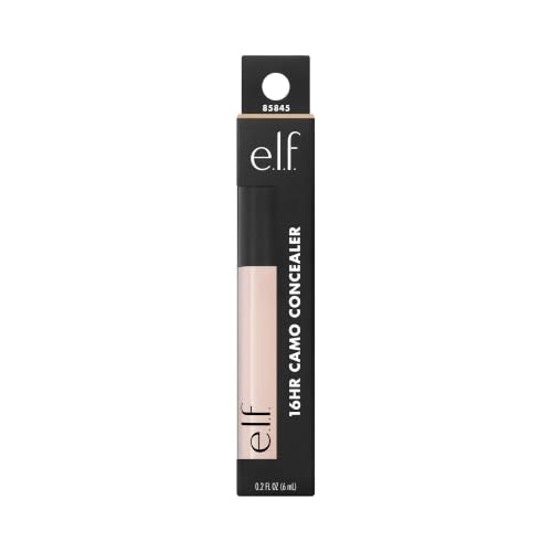 e.l.f. 16HR Camo Concealer, Full Coverage, Matte Finish Under-Eye & Blemish Corrector, Hydrating Formula, 16-Hour Crease-Resistant Wear, Vanilla - image 7