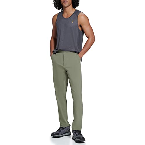 BASS OUTDOOR Men’s Pants – Straight-Leg Trousers with Button Closure