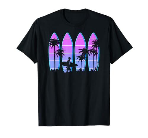 Vaporwave Surfboard Tee