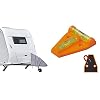 ProPlus Housse pour Couple de Serrage pour Caravane/Timon et flèche Promo 610306 Gris 20 x 215 x 240 mm Emballage & 341215 Niveau Nivelette Triangle avec Aimant,Orange