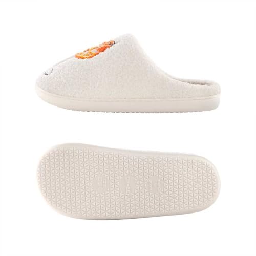 Image of Cute Animal Slippers for Women Man Cartoon Animal Slippers for Woman Fuzzy Memory Foam Winter Warm Fluffy Shoes