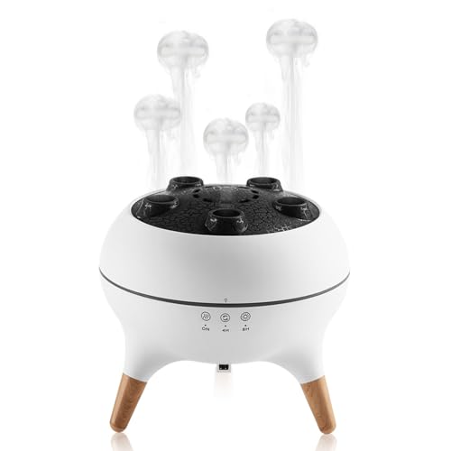 Difusor aromático eléctrico Jellyfish con luces y temporizador