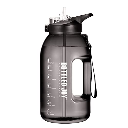 TOOFEEL 3,6 L Wasserflasche Mit Strohhalm & Trinkdeckel – BPA-frei & Ideal Für Unterwegs