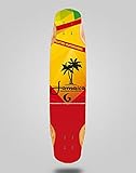  Skate Skateboard Longboard Deck Mix Bamboo 38x8.45 Glutier Jamaica