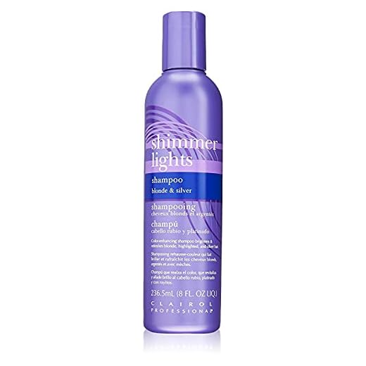 Clairol Shimmer Lights Original Shampoo Blonde and Silver 8 oz.