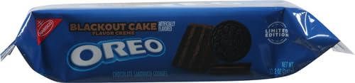 Image of OREO Blackout Cake Chocolate Sandwich Cookies, Limited Edition, 12.2 oz