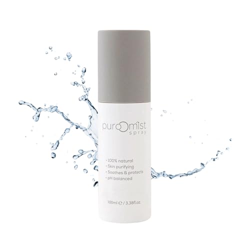 Puromist Hypochlorous Acid Spray 100ml Skin Purifying Mist | Antibacterial Protection & Anti-Inflammatory Care | Calms Redness & Irritation | pH Balanced, Alcohol-Free | For Face and Body