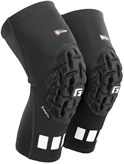 G-Form Pro Padded Compression Knee Sleeves – Compression Padded Knee Sleeves for Basketball, Volleyball, and Handball & Other Team Sports - Sports Gear - Black, Adult XS