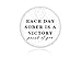 1 Month Sobriety Chip, 30 Days Sobriety Coin One Day at A Time AA Chips and Medallions - Recovery Coin Sober Token for Alcoholics Anonymous Recovery Sober Gifts