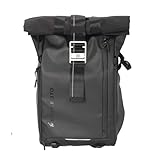 Besnfoto Kamera-Rucksack, wasserdichte Reise-Kameratasche für Fotografen, erweiterbar, Roll-Top-Fototasche für DSLR-, SLR-Kameras, spiegellose Kamera, passend für Laptops bis zu 39,6 cm (15,6 Zoll