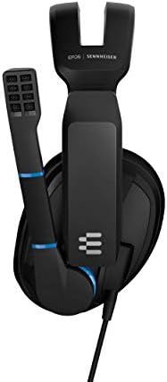 Sennheiser GSP 300 Closed Acoustic Gaming Headset - Black/Blue, Around Ear