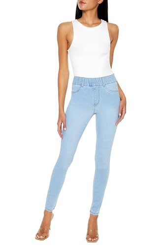 Forever 21 Women's Pull-on High-Rise Skinny Jeans