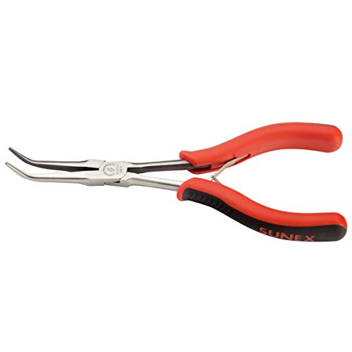 7" 20° Needle Nose Precision Pliers #TOP23