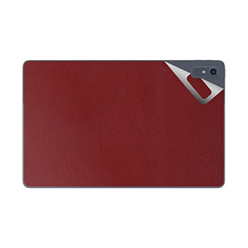 PDA工房 スキンシール LAVIE T11 T1195/FAS, TAB11/Q01 (11.2型ワイド・2023年2月発売モデル)対応 【レザー調・レッド】