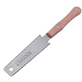 * Exquisito mango de madera de haya, ergonómico, operación de ahorro de trabajo, adecuado para poda de jardín, carpintería, decoración y sierras domésticas.