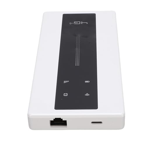 Image of Zunate Portable 4G LTE WiFi Router with 10000mAh Battery, RJ45 WAN LAN Port, High Speed 150Mbps Wireless Hotspot for Phone Computer Gaming Console, Supports Nano SIM