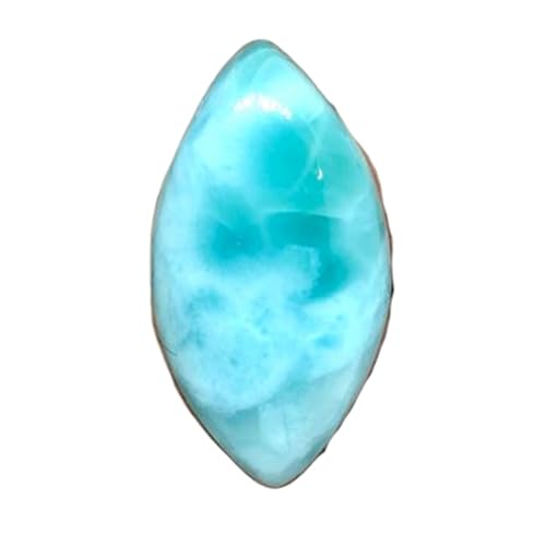 Larimar Marquise cabochon gemme naturelle 32 x 17 x 7 mm pour la fabrication de bijoux DIY