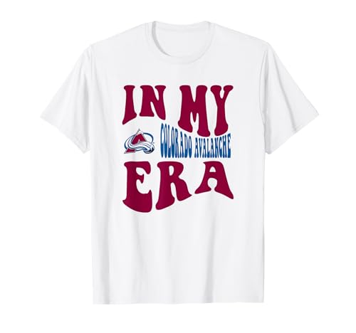 Colorado Avalanche Era White Officially Licensed T-Shirt